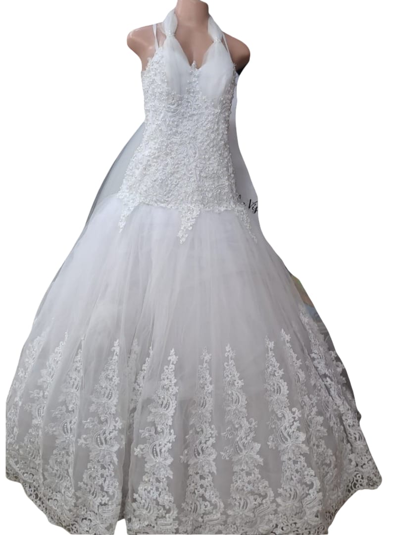 Pure White Turkish Gowns