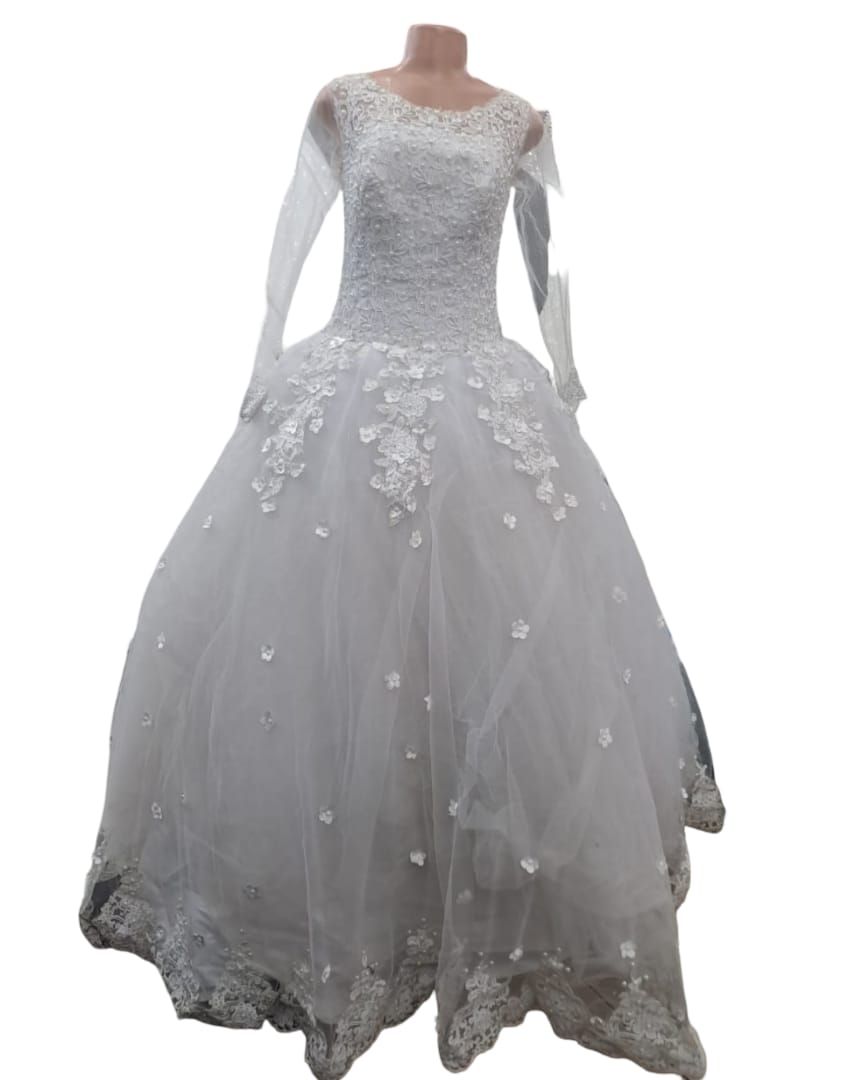 Pure White Turkish Gowns