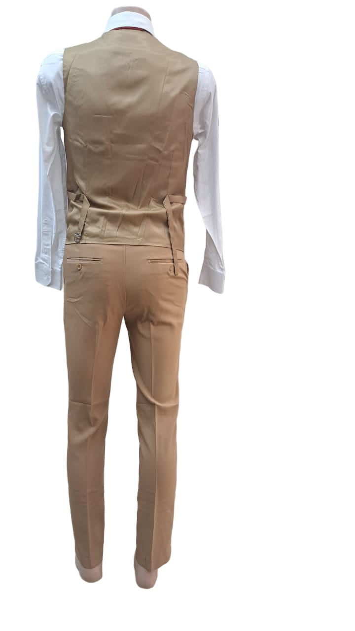 Goldish Brown Suit
