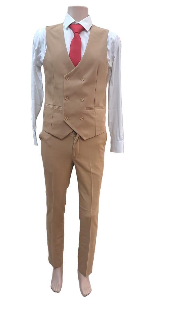 Goldish Brown Suit