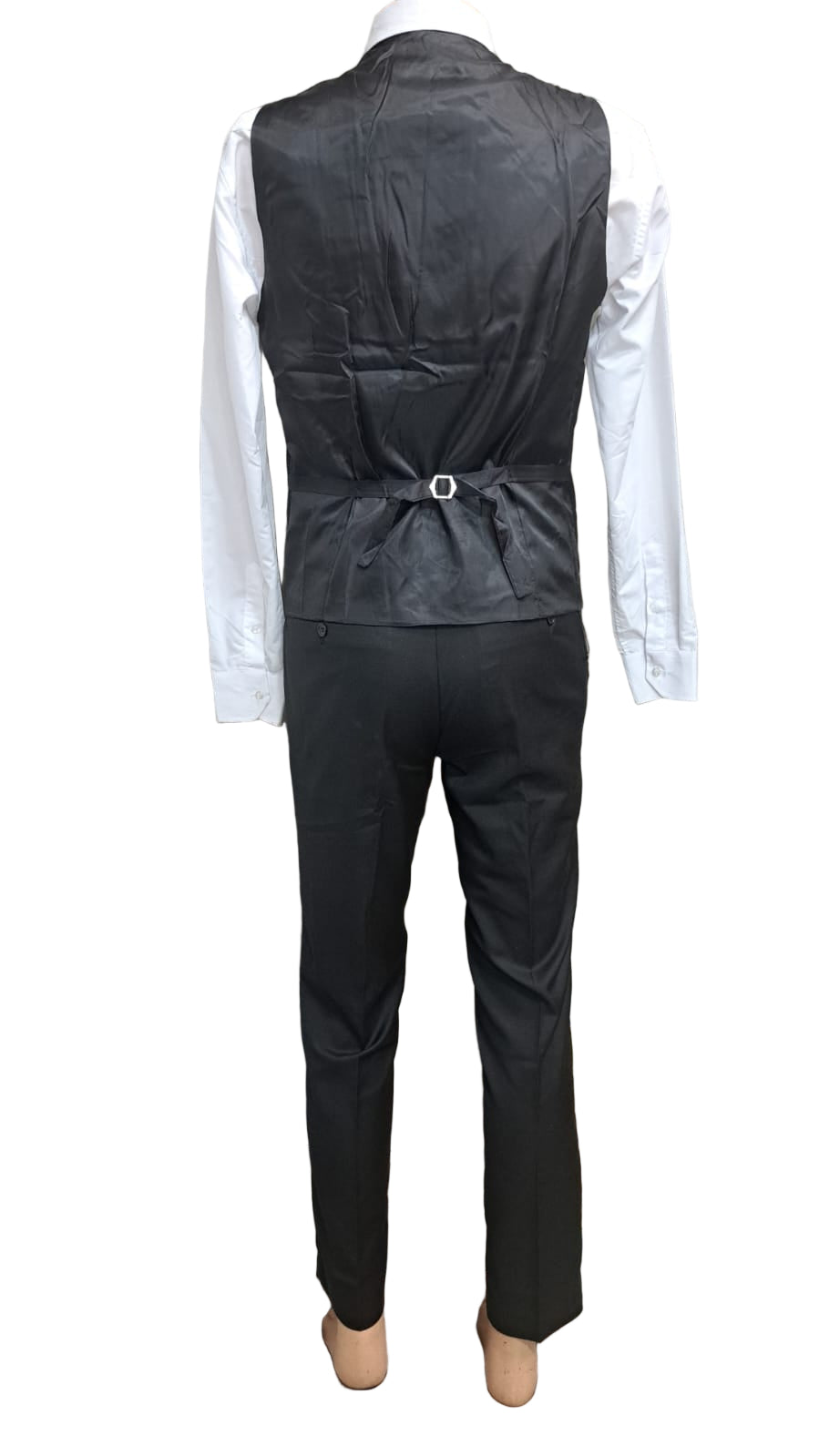 Plain Black - One button Suit