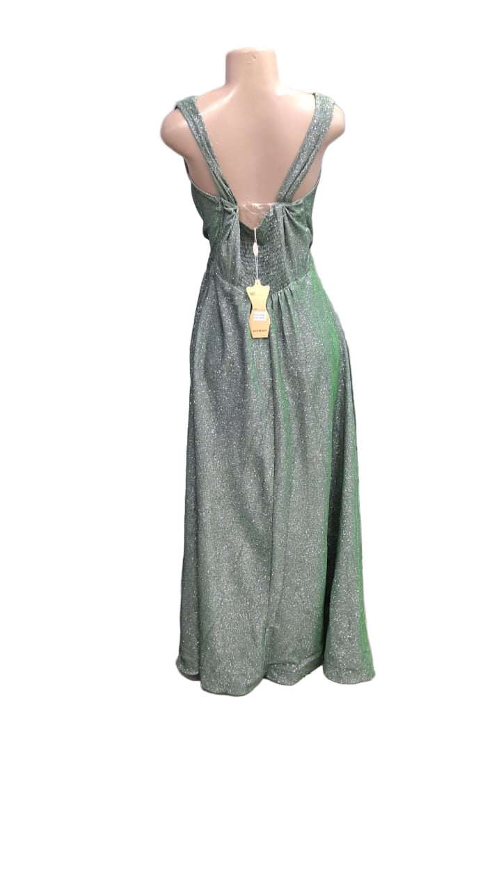 Olive Green Evening Dress