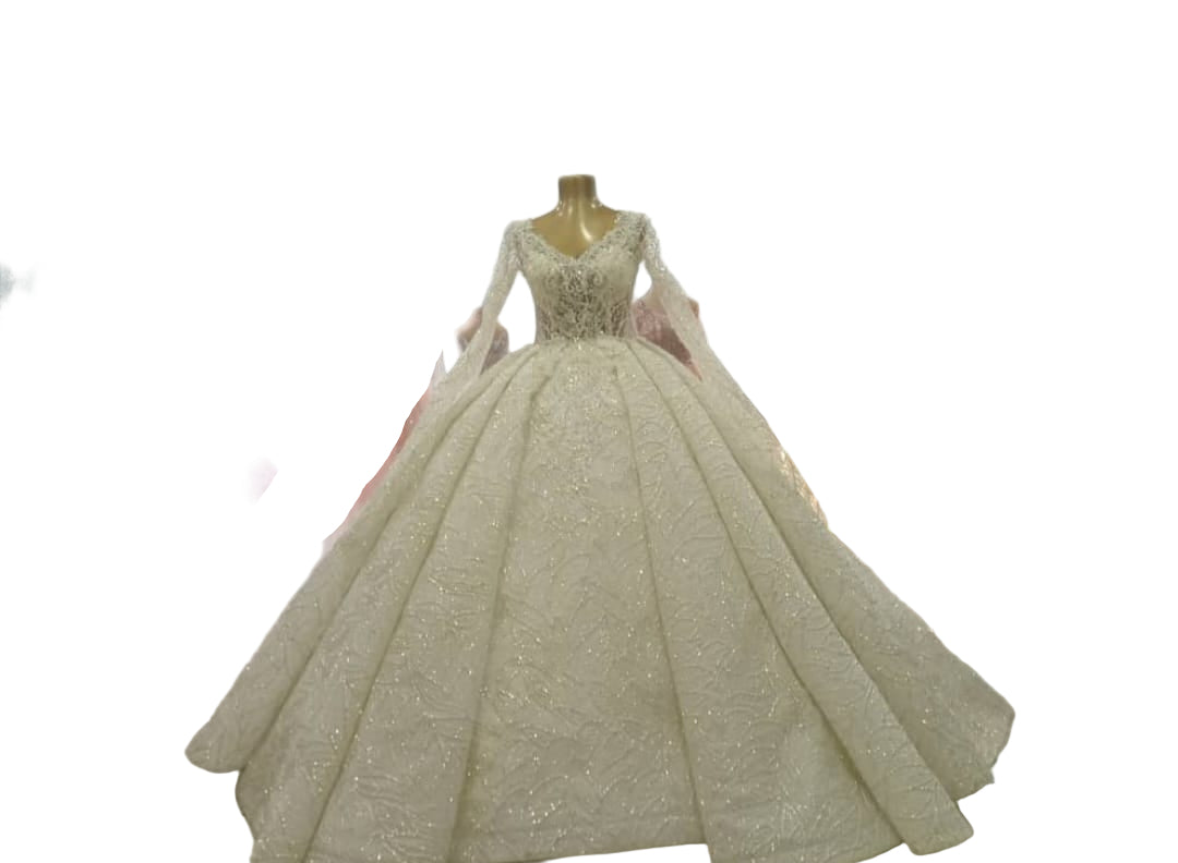 Light Gold - Jordanian Wedding Gown