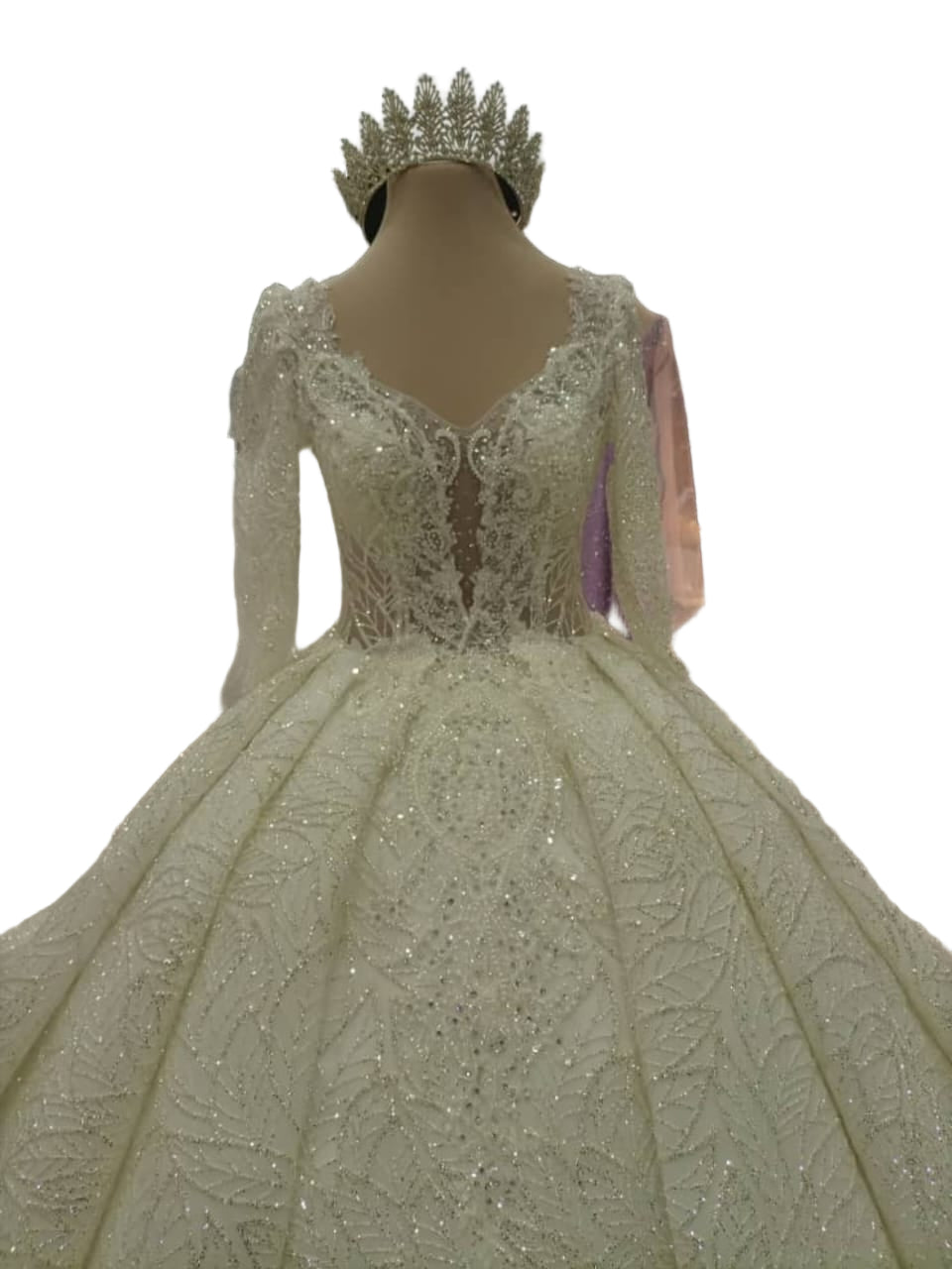 Light Gold - Jordanian Wedding Gown