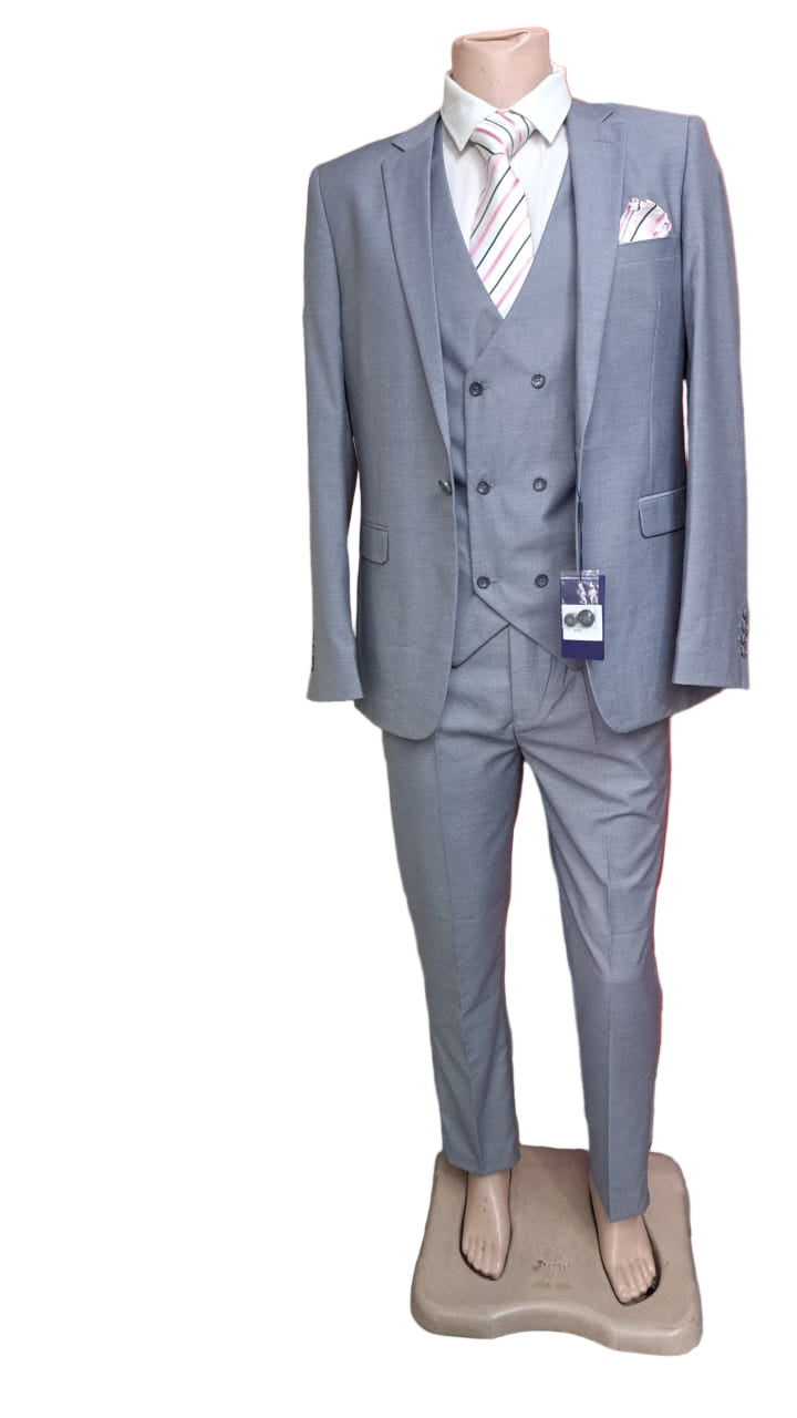 Silver Grey Suit
